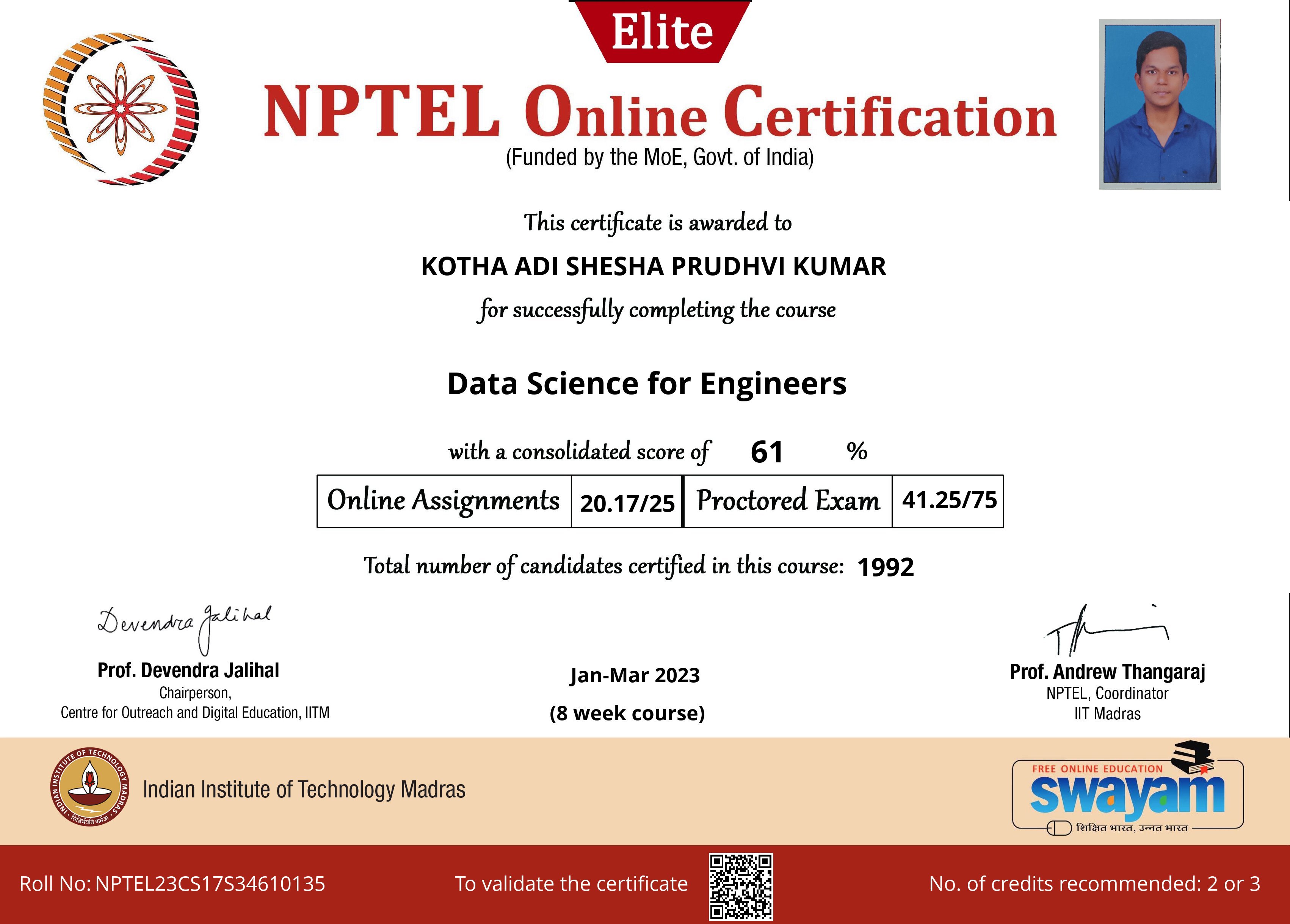 Certificate 3